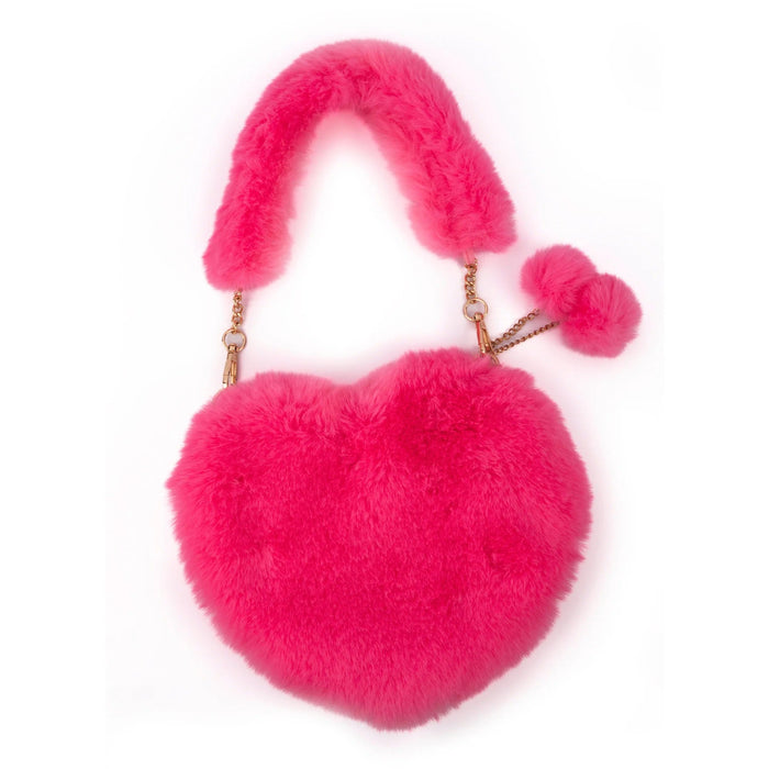 Purse - Pinky Promise Furry, Fuchsia (83330)