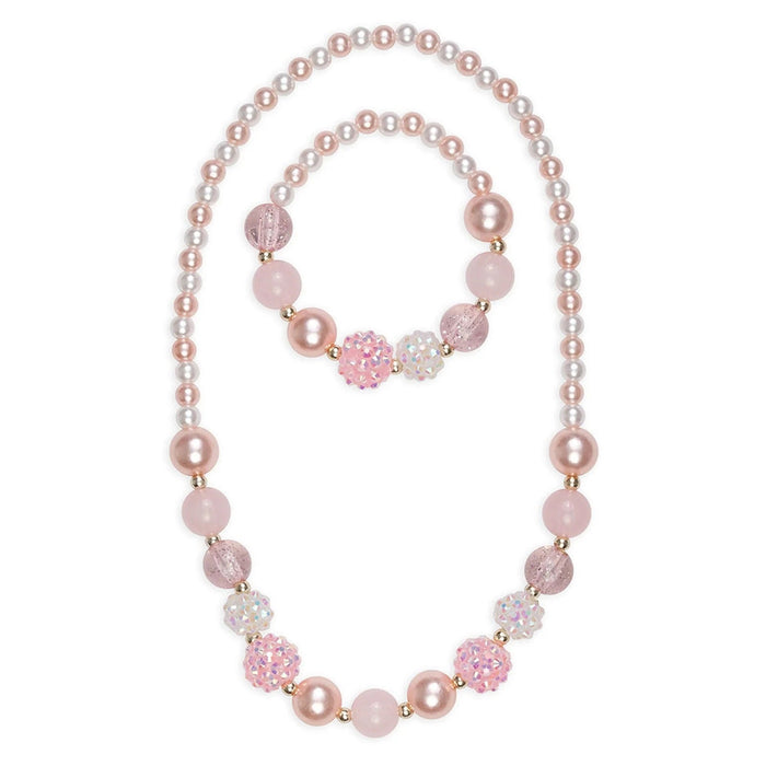 Necklace Set - Pinky Pearl 
