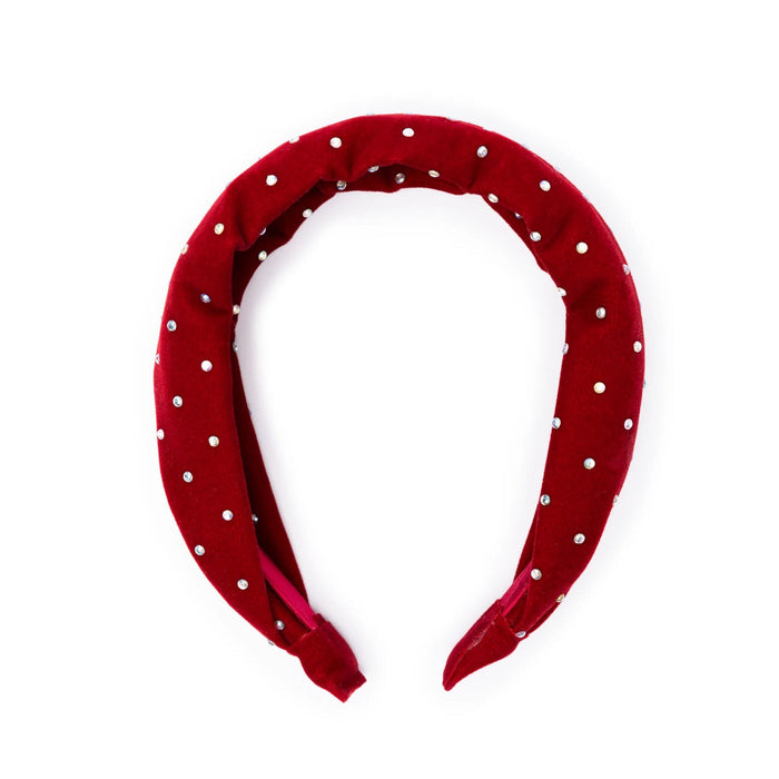Headband - Sparkle Red Velvet (89078)