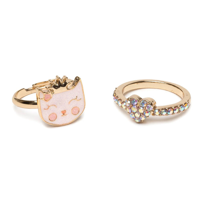 Rings - Boutique Kitty Love, 2pc 