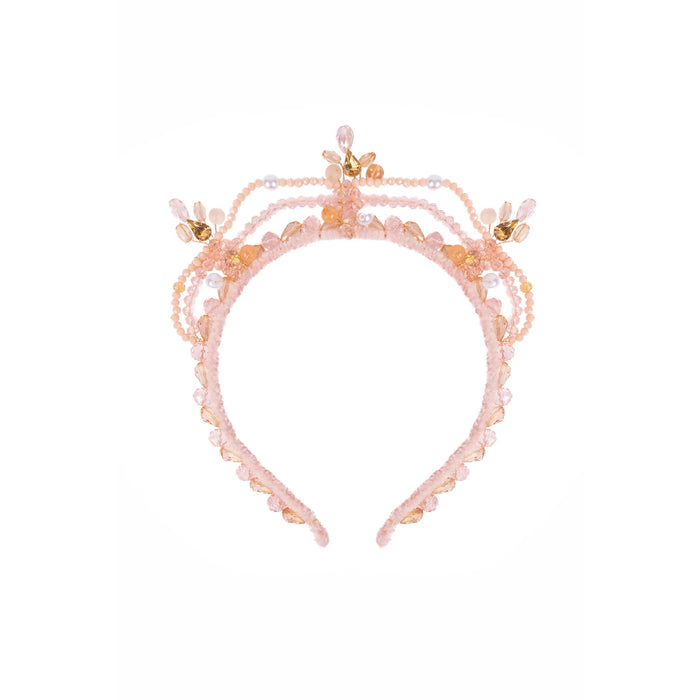 Tiara - Blushing Crystals Beaded (91221)