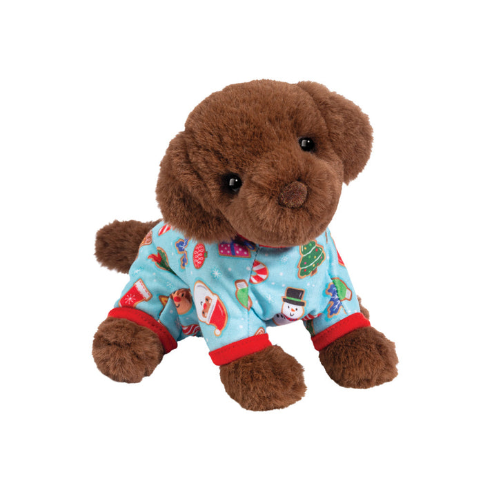 Holiday PJ Chocolate Lab (9745CH25)