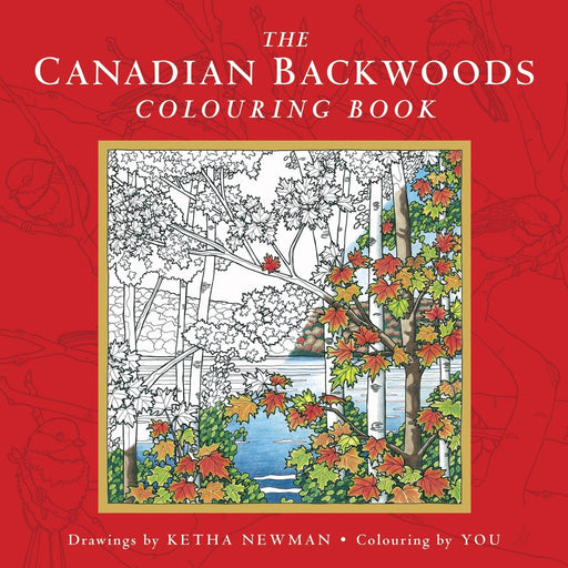 Canadian Backwoods Colouring Book