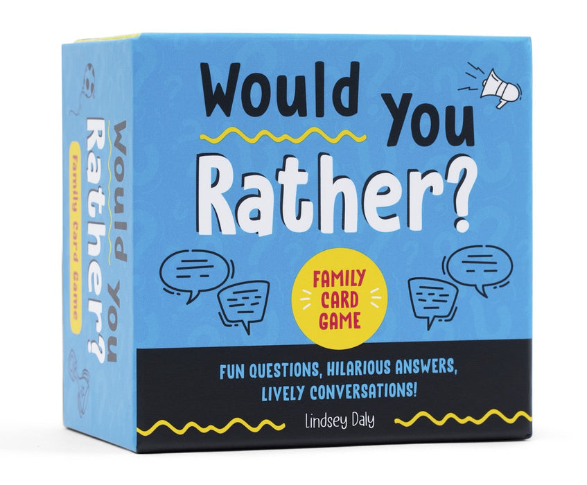 Would You Rather? Family Card Game - PR