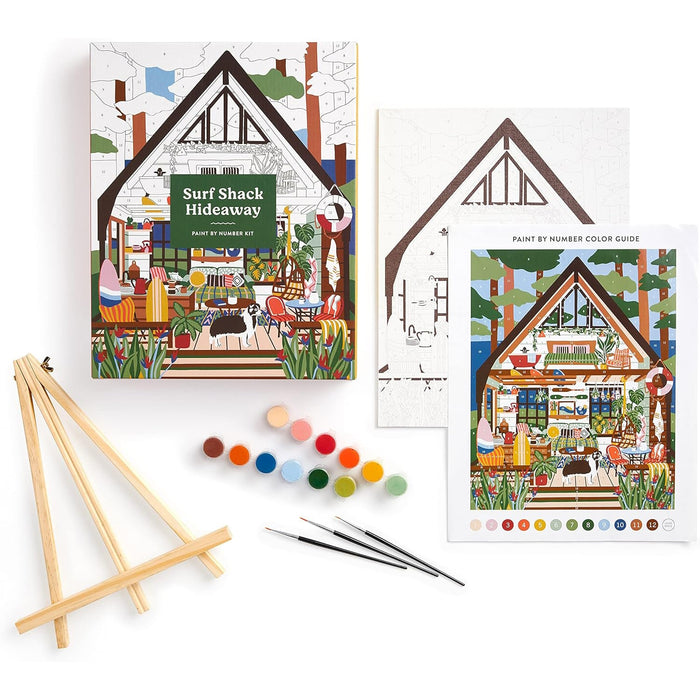 Surf Shack Hideaway 11 x 14 Paint By Number Kit