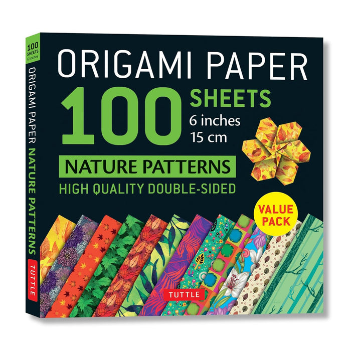 Origami Paper 100 Sheets - Nature Patterns - PGC
