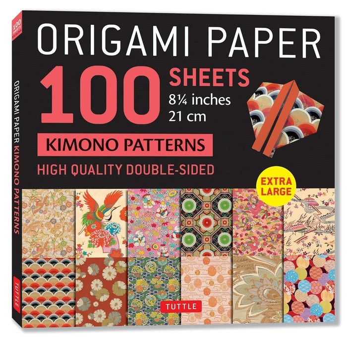 Origami Paper 100 Sheets - Kimono Patterns - PGC