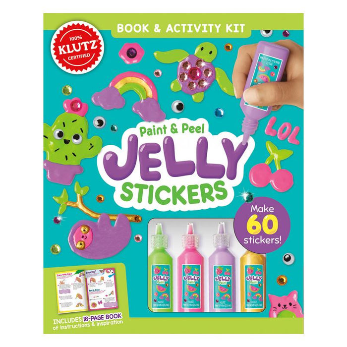 Klutz - Paint & Peel Jelly Stickers - SCH