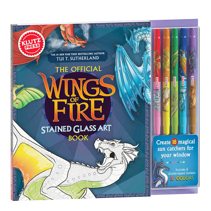 Klutz - Wings of Fire Stained Glass Art - SCH