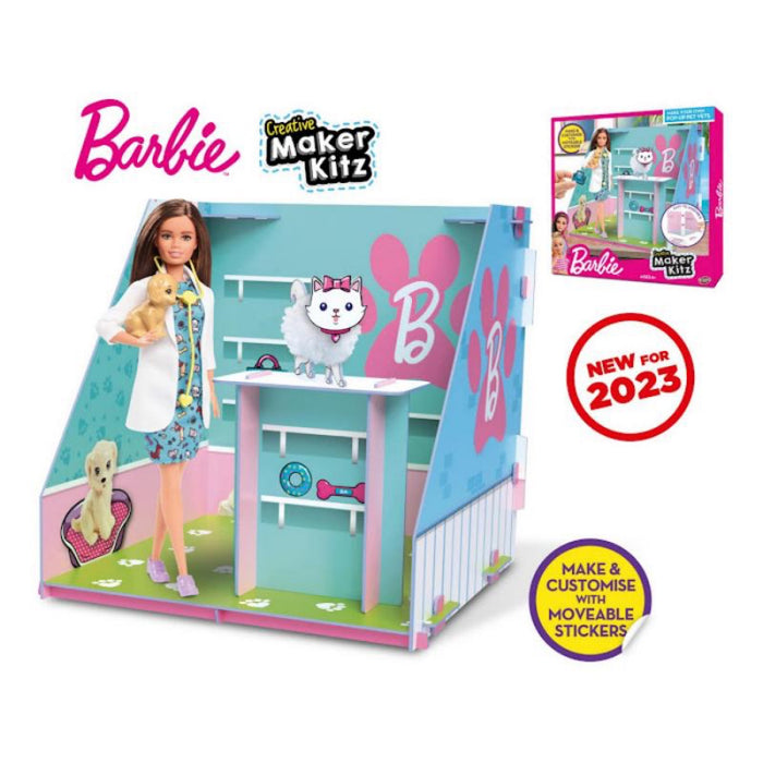Barbie - Creative Maker Kitz - Make Your Own Pop-Up Vet (FT)