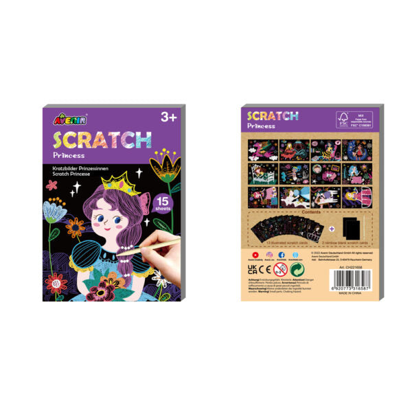 Mini Scratch Book - Princess