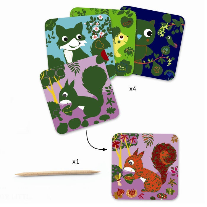 Scratch Cards: Country Creatures (DJ09093)