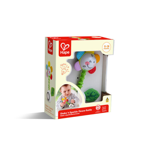 Shake 'n Sparkle Flower Rattle (E0133)