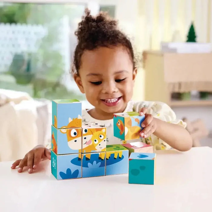 Farm Wooden Blocks Puzzle (E1460)