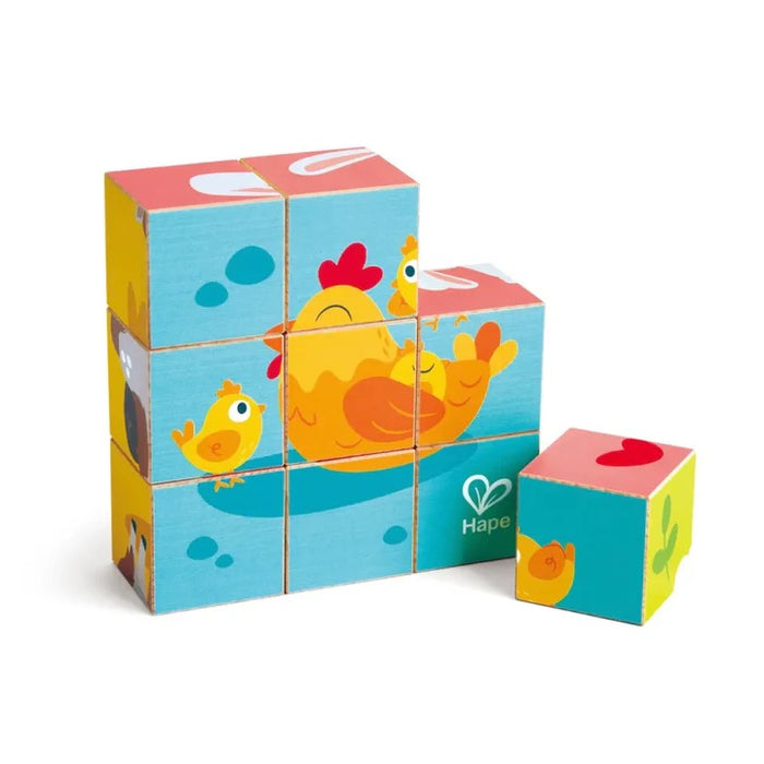 Farm Wooden Blocks Puzzle (E1460)