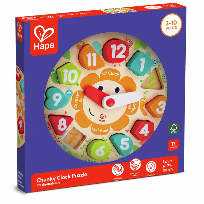 Chunky Clock Puzzle (E1622)