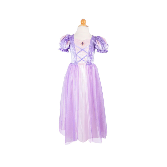 Gown - Velvety Soft Once Upon a Tower Princess, 3-4 Years 