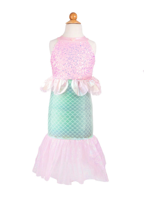 Dress - Misty Mermaid, Pink/Mint, 3-4 Years 