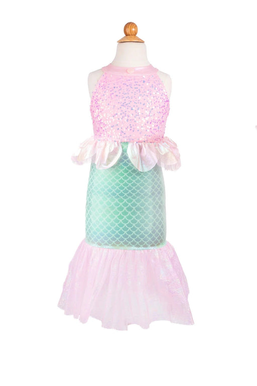 Dress - Misty Mermaid, Pink/Mint, 3-4 Years 