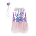 Tutu & Hairclip Set - Bling Bling Mermaid, Pink, 4-6 Years 