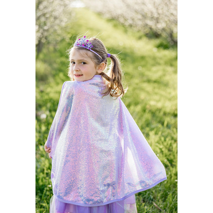 Cape - Sequins (Lilac) 3-4 Years (50633)