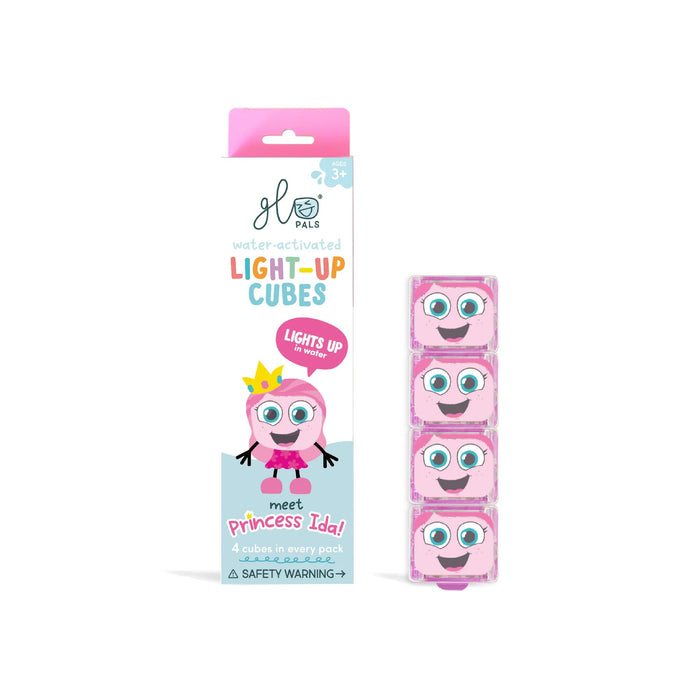Glo Pals - Light Up Cubes 4pk - Ida - Pink
