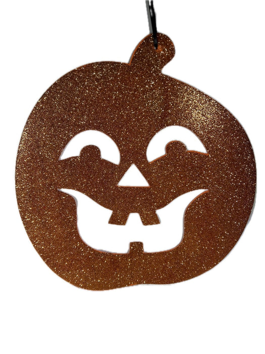 Halloween Glitter Pumpkin Decoration 