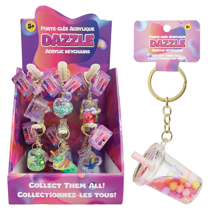 Dazzle Acrylic Keychains (KC1329)