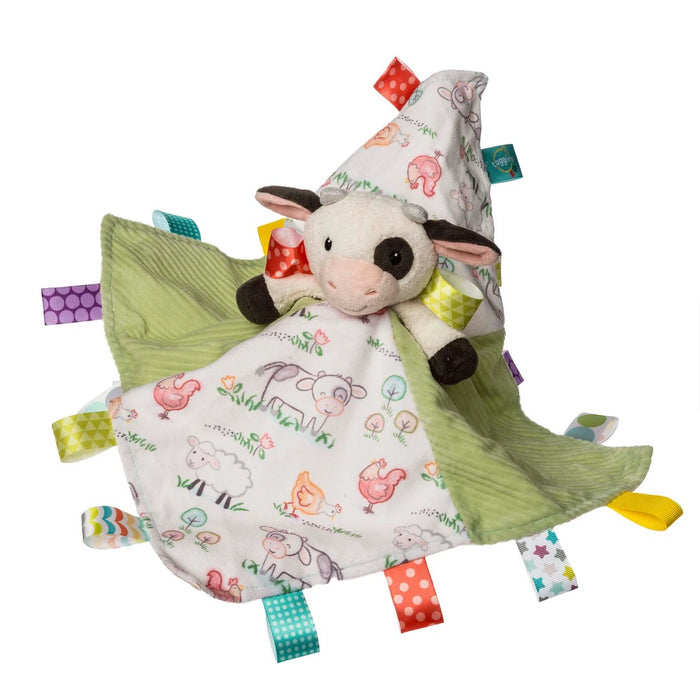 Taggies - Character Blanket - Buttercup Cow -  13 in.