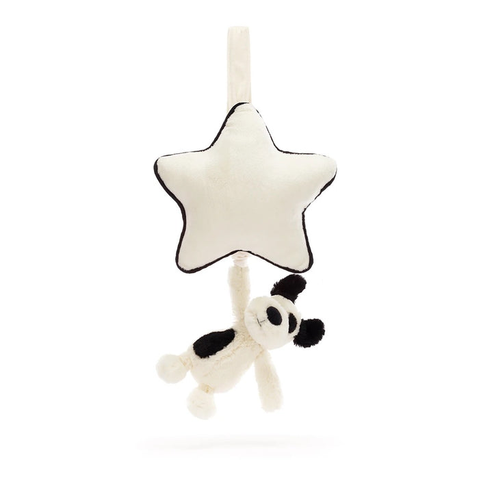 Bashful Black & Cream Puppy Musical Pull (MP4BCP)
