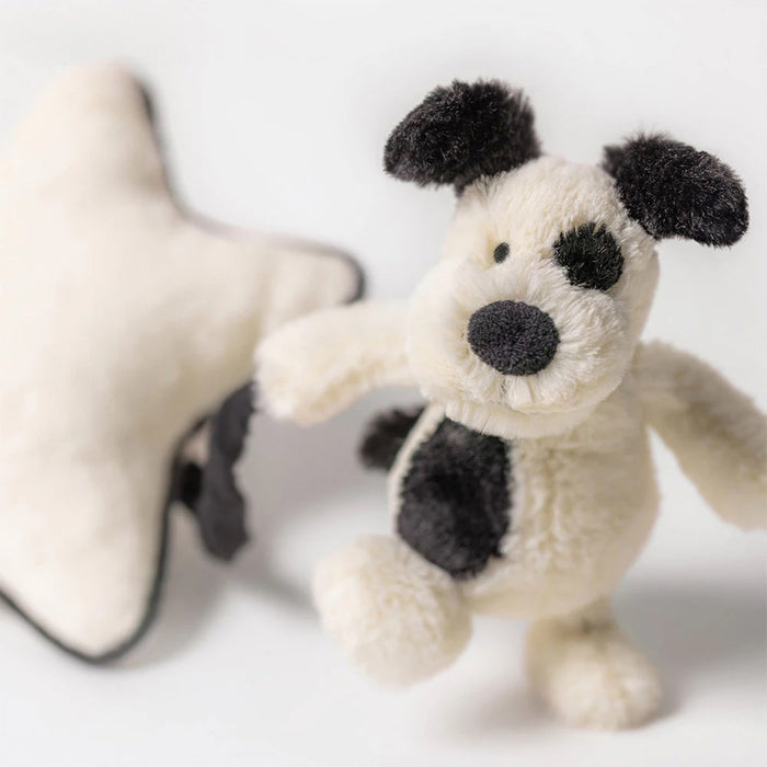 Bashful Black & Cream Puppy Musical Pull (MP4BCP)