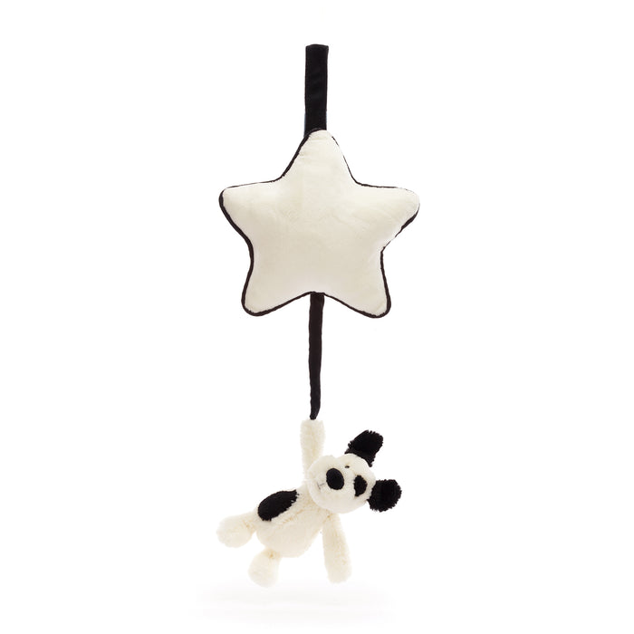 Bashful Black & Cream Puppy Musical Pull (MP4BCP)