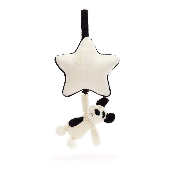 Bashful Black & Cream Puppy Musical Pull (MP4BCP)
