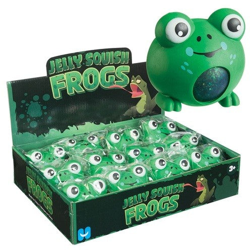 Jelly Squish Frog (NV3636) - SORRY NO RETURNS