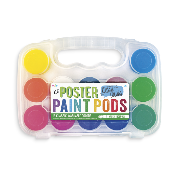 Lil' Poster Paint Pods: Classic Colors - 13pc Set (126-1)