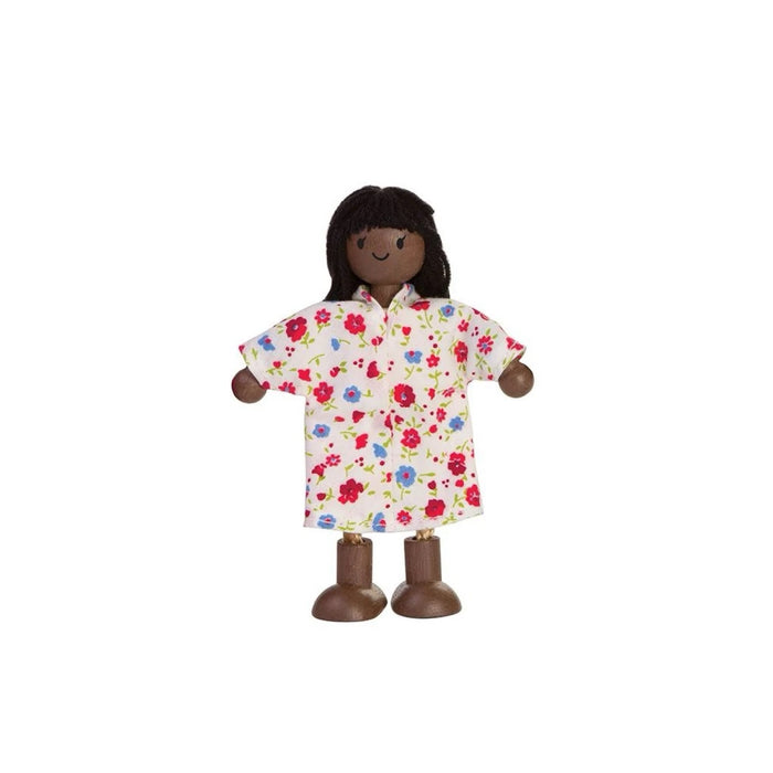 Bendable Figure - Woman Dark Skin Tone (PT1382)