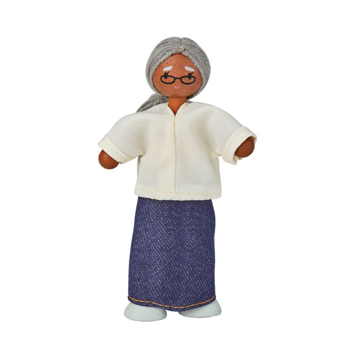 Bendable Figure - Old Woman Med. Skin Tone (PT1658)