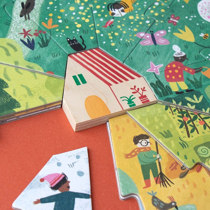 Puzzle - A Home for Nature 4 x 10pc - Londji (PZ587U)