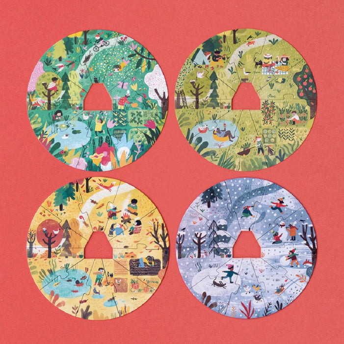 Puzzle - A Home for Nature 4 x 10pc - Londji (PZ587U)