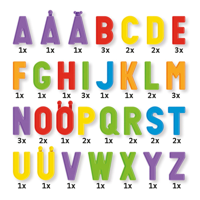 Quercetti - Magnetic Letters Starter Set (STZ)