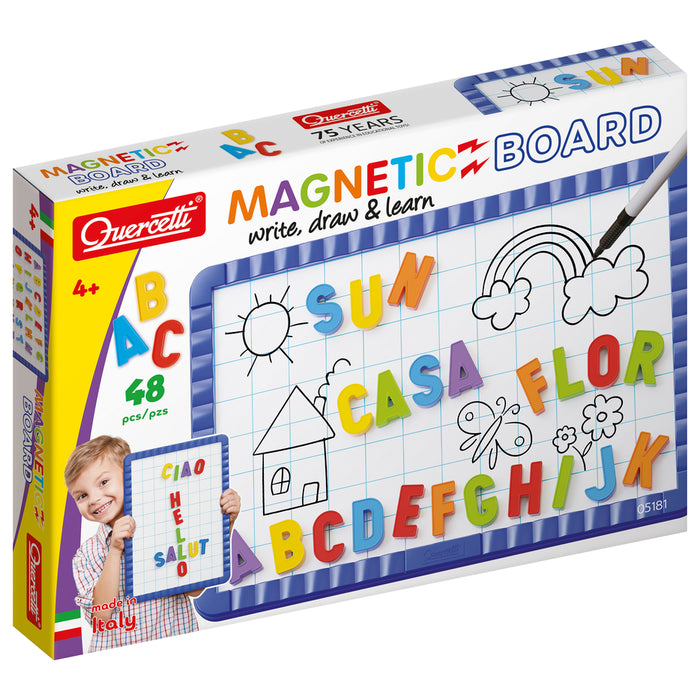 Quercetti - Magnetic Letters Starter Set (STZ)