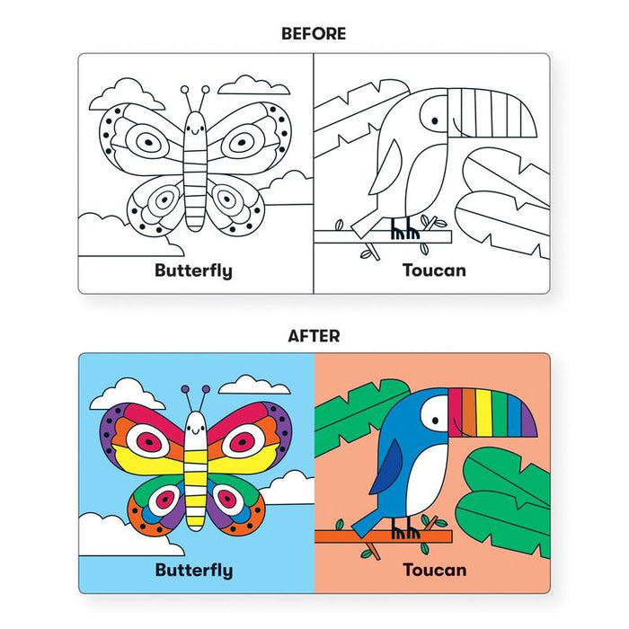 Wild Rainbow Color Magic Bath Book - MUD