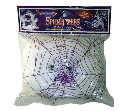 Small White Spider Webs