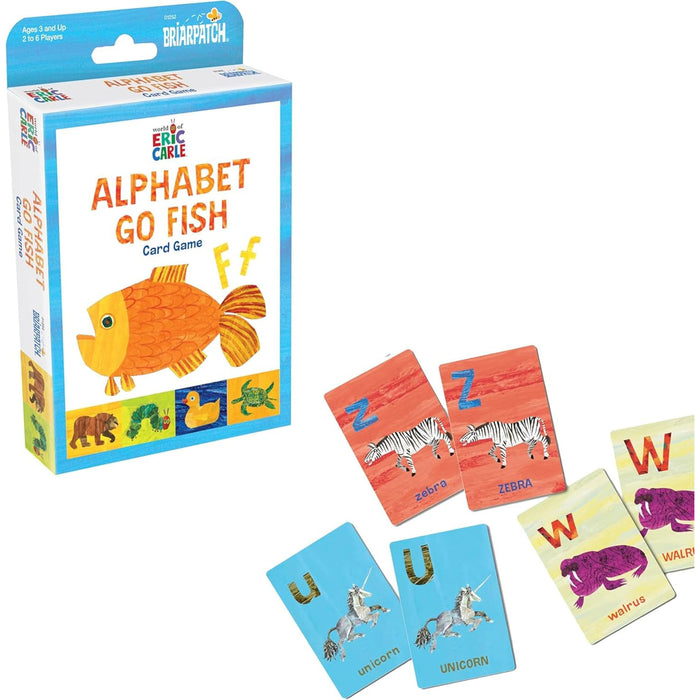 Briarpatch - World of Eric Carle - Alphabet Go Fish - Card Game (FT)