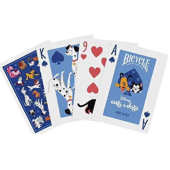 Bicycle Playing Cards - Disney Cats & Dogs (FT)
