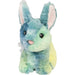 Tie Dye Bunny Lime Green/Blue 