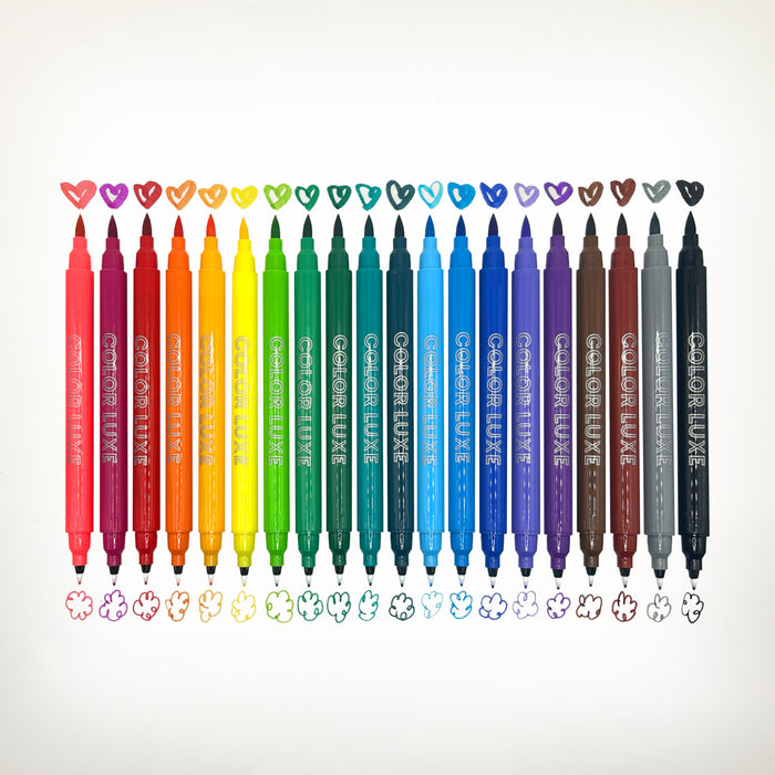 Color Luxe: Double-Ended Markers - 20pc Set (130-120)