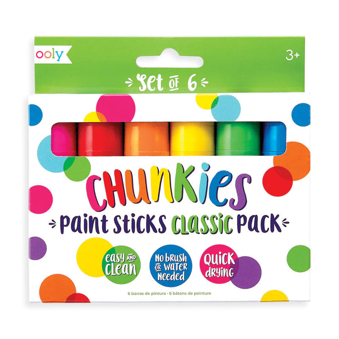 Chunkies: Paint Sticks Classic Pack - 6pc Set (126-013)