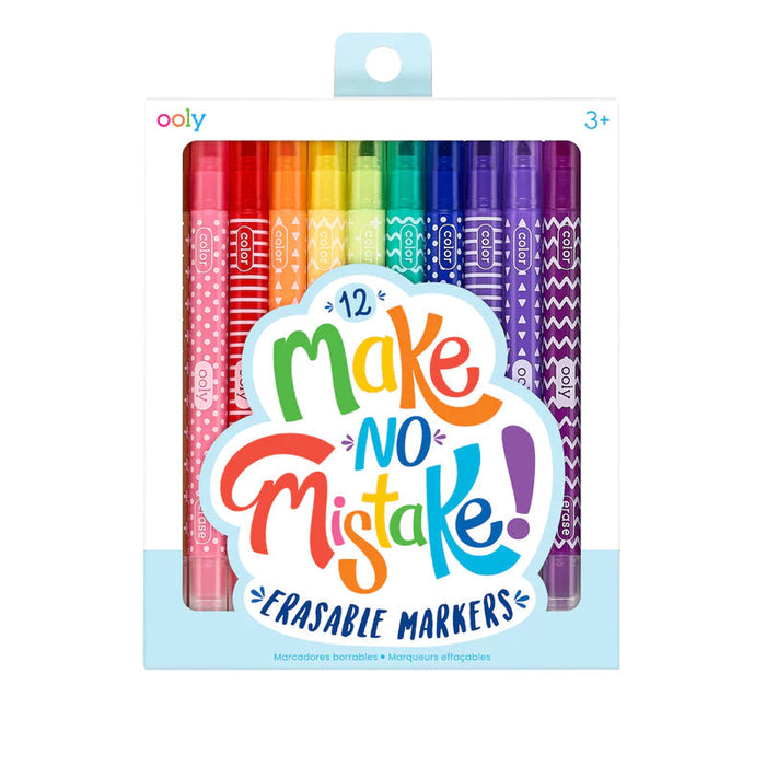 Make No Mistake!: Erasable Markers - 12pc Set (130-046)