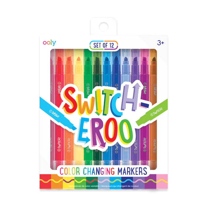 Switch-eroo!: Color-Changing Markers - 12pc Set (130-072)